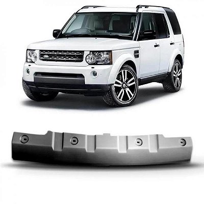 Acabamento do para choque discovery 4 land rover de 2014 a 2017 dianteiro inferior cinza sem pisca texturizado