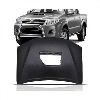 Capô hilux e hilux sw4 toyota de 2012 a 2015 com furo para caminhonete e utilitário
