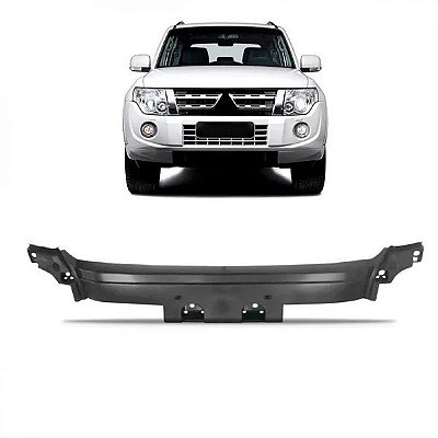 Suporte de placa do para choque pajero full mitsubishi de 2015 a 2021 dianteiro