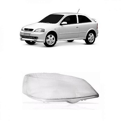 Lente de farol astra chevrolet de 1998 a 2002 lado esquerdo