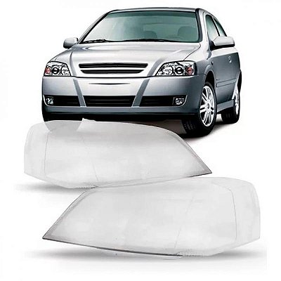 Lente de farol astra chevrolet de 2003 a 2012 lado esquerdo robocop