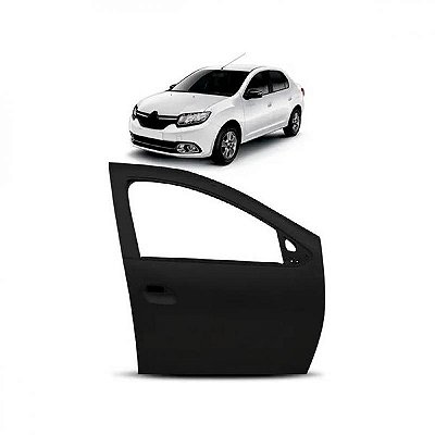 Porta sandero e logan renault de 2014 a 2024 dianteira lado direito