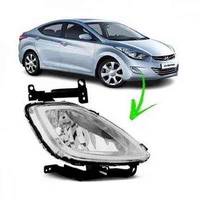 Farol auxiliar elantra hyundai de 2011 a 2013 lado esquerdo
