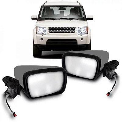 Retrovisor externo discovery 4 land rover de 2009 a 2013 lado direito elétrico com rebatimento aquecimento e inclinação