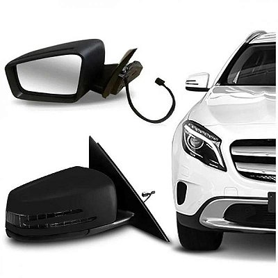 Retrovisor cla mercedes benz de 2014 a 2017 lado direito elétrico retrátil com aquecimento