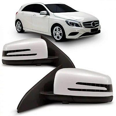 Retrovisor externo classe a mercedes benz de 2014 a 2018 lado direito elétrico com rebatimento e aquecimento