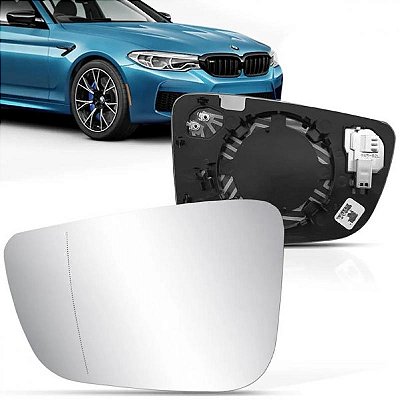 Subconjunto série 5 bmw de 2018 a 2020 lado direito com aquecimento e ponto cego