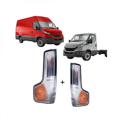 Pisca do retrovisor daily iveco de 2020 a 2025 lado direito para furgão e passageiros