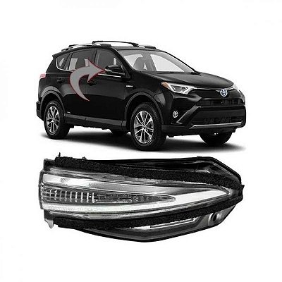 Pisca do retrovisor rav4 toyota de 2014 a 2018 lado direito externo