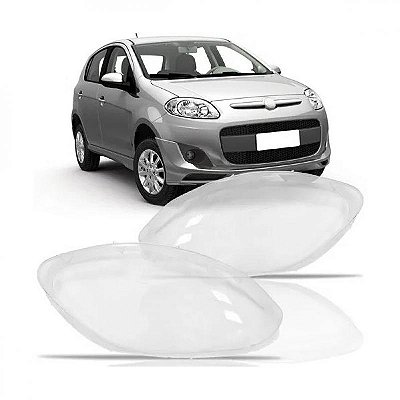 Lente de farol palio fiat de 2012 a 2017 lado esquerdo