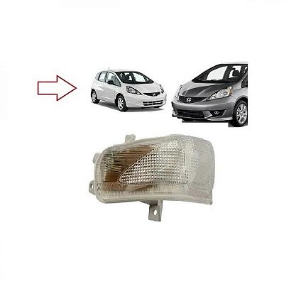 Pisca do retrovisor fit honda de 2009 a 2014 lado direito