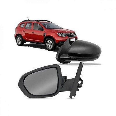 Retrovisor duster renault de 2021 a 2025 lado esquerdo externo elétrico com aquecimento