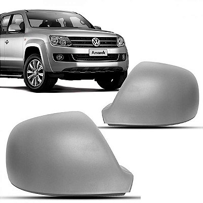 Capa de retrovisor externo amarok volkswagen de 2010 a 2024 lado direito primer