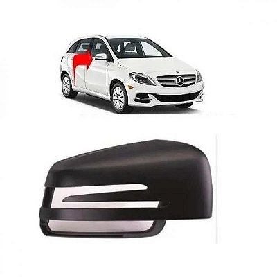 Capa de retrovisor externo b200 mercedes benz de 2012 a 2015 lado direito