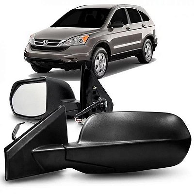 Retrovisor crv honda de 2007 a 2011 lado direito preto externo elétrico