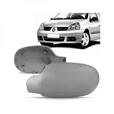 Capa de retrovisor externo clio renault de 1999 a 2011 lado esquerdo primer