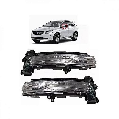 Pisca do retrovisor externo xc60 volvo de 2014 a 2017 lado esquerdo