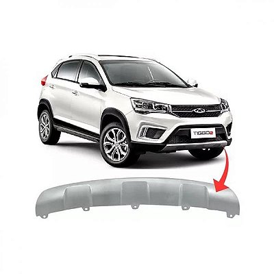 Spoiler de para choque tiggo 2 chery de 2018 a 2022 dianteiro