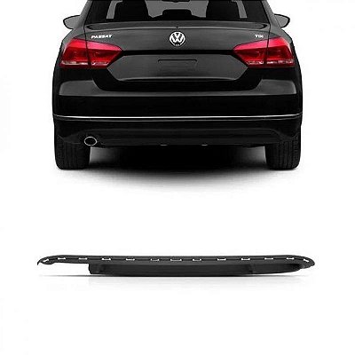 Spoiler para para choque passat volkswagen de 2011 a 2015 traseiro sem pisca texturizado
