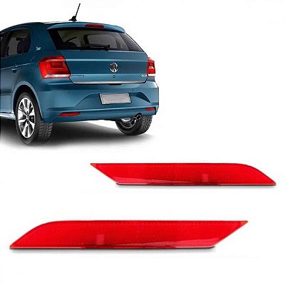 Refletor do para choque gol volkswagen de 2018 a 2023 traseiro lado direito sétima geração