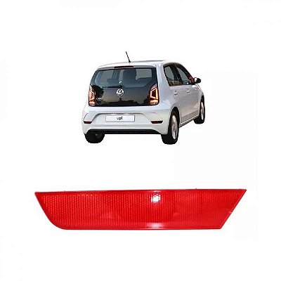 Refletor do para choque up volkswagen de 2017 a 2021 traseiro lado esquerdo