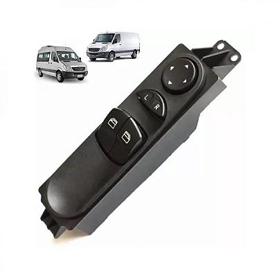 Interruptor do vidro elétrico sprinter mercedes benz de 2012 a 2019 lado esquerdo simples