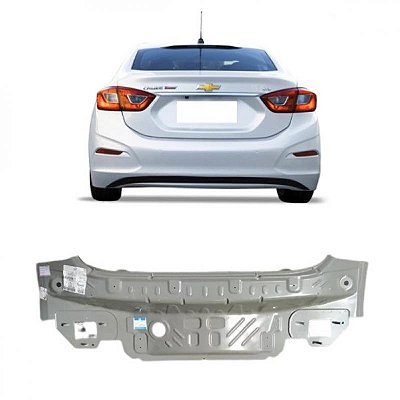 Painel traseiro cruze chevrolet de 2017 a 2024 verde escuro sedã