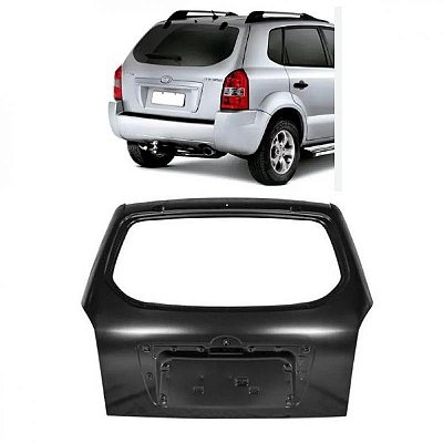 Tampa do porta malas tucson hyundai de 2005 a 2016 traseira verde escuro