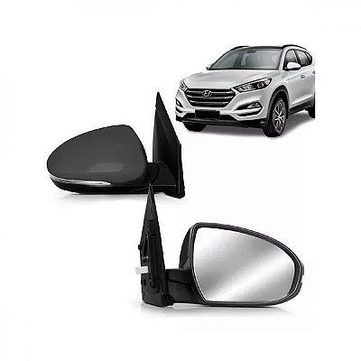 Retrovisor tucson hyundai de 2017 a 2025 lado direito externo elétrico com pisca
