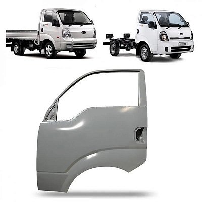 Porta bongo kia de 2005 a 2025 dianteira lado esquerdo verde escuro