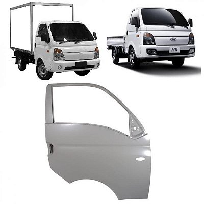 Porta hr hyundai de 2005 a 2025 dianteira lado direito verde escuro
