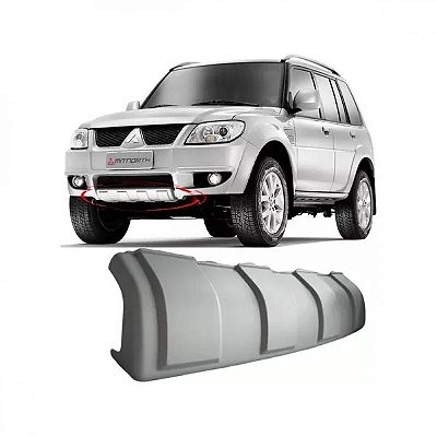 Spoiler de para choque pajero tr4 mitsubishi de 2009 a 2015 dianteiro