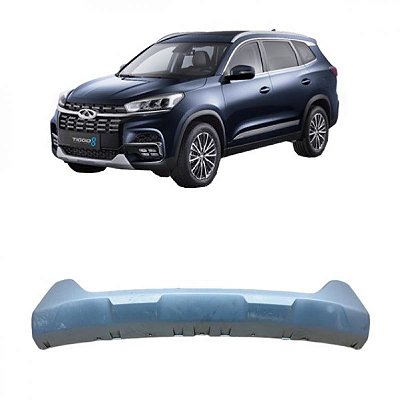 Spoiler de para choque tiggo 8 chery de 2021 a 2025 dianteiro