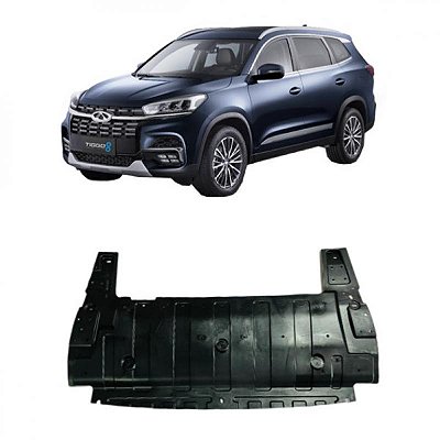 Defletor tiggo 8 chery de 2021 a 2023 dianteiro inferior