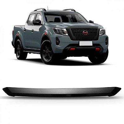 Friso do capô frontier nissan de 2022 a 2025 cinza