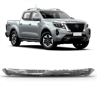 Friso do capô frontier nissan de 2022 a 2025 cromado