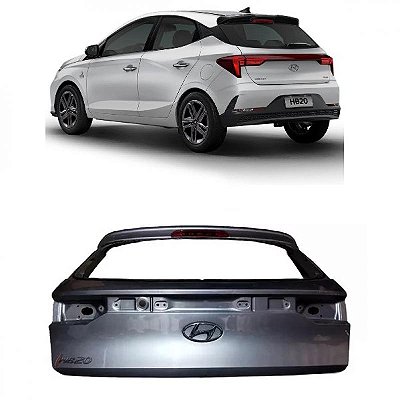 Tampa do porta malas hb20 hyundai de 2023 a 2026 traseira hatch