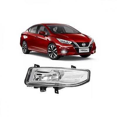 Farol auxiliar versa nissan de 2021 a 2024 lado direito