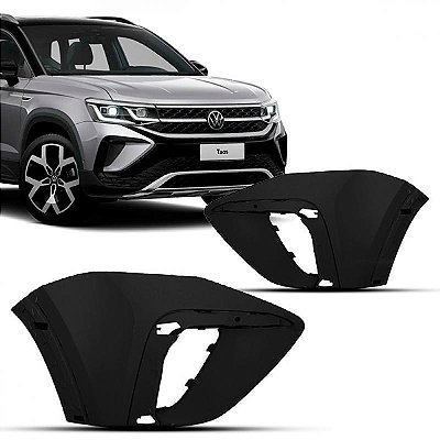 Moldura do farol auxiliar taos volkswagen de 2021 a 2024 lado esquerdo