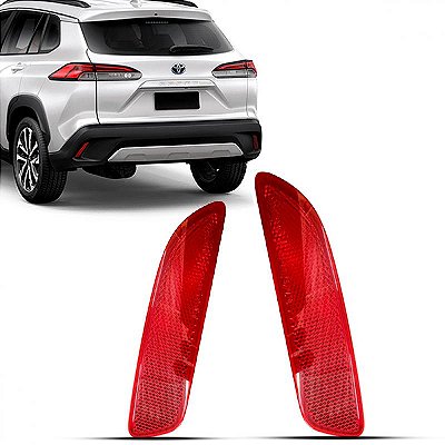 Lanterna do para choque corolla cross toyota de 2021 a 2025 traseira lado direito