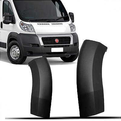 Friso alargador do para choque ducato fiat de 2018 a 2021 dianteiro lado esquerdo