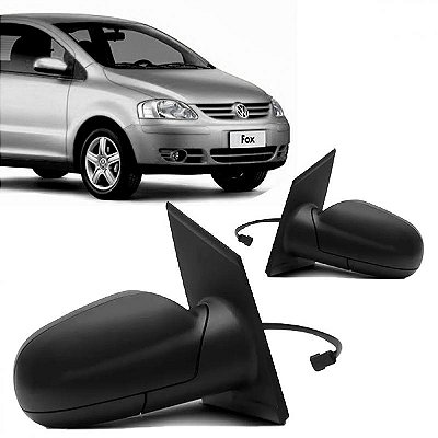 Retrovisor externo fox e crossfox e spacefox volkswagen de 2004 a 2009 lado direito elétrico