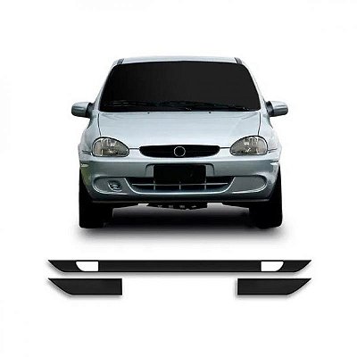 Protetor de para choque corsa chevrolet de 2000 a 2003 sedã