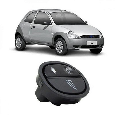 Interruptor de vidro ka ford de 1996 a 2008 dianteiro lado direito simples com quatro pinos