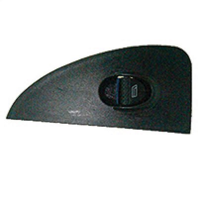 Interruptor de vidro palio fiat de 2001 a 2006 dianteiro direito fire simples com moldura inferior para choque grande