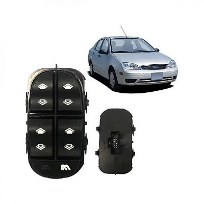 Interruptor de vidro focus ford de 1998 a 2008 dianteiro esquerdo quádruplo