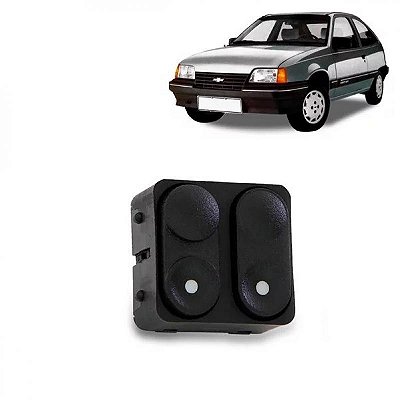 Interruptor de vidro kadett de 1994 a 1998 e corsa chevrolet dianteiro esquerdo duplo