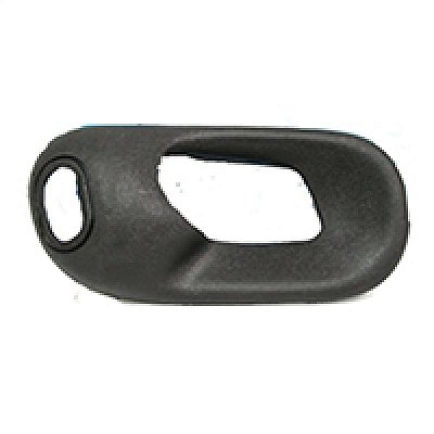 Moldura para botão de vidro elétrico corsa chevrolet de 2003 a 2012 dianteira cinza par