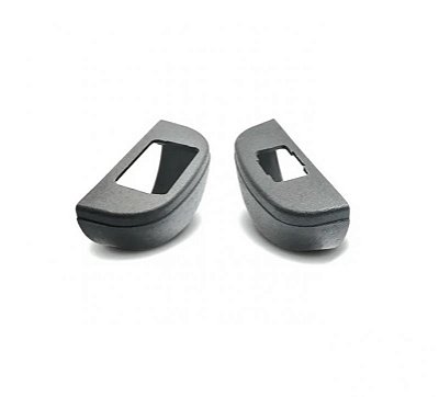 Moldura inferior para choque para botão de vidro elétrico celta chevrolet de 2000 a 2006 dianteira cinza sem ângulo