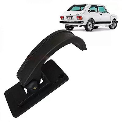 Maçaneta de porta 147 fiat de 1979 a 1982 cinza